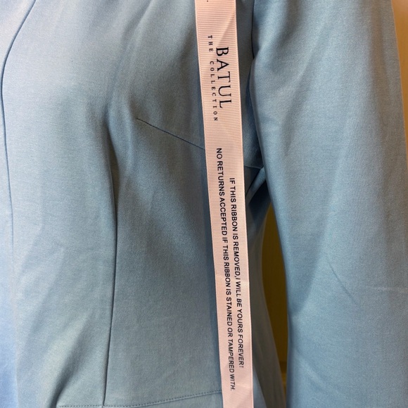 Batul The Collection NWT Talia Baby Blue Modesty Long Sleeve Maxi Dress Large - Picture 8 of 13